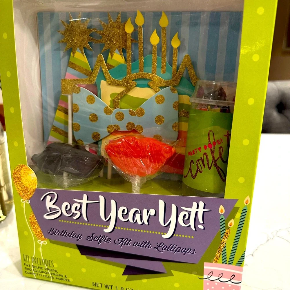 NWT Best Year Yet! Birthday Selfie Kit